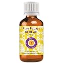 Deve Herbes Pure Papaya seed Oil (Carica papaya) | Cold Pressed | Natural | Undiluted | For Diluting Essential Oils | For Skin &amp; Massage | Men &amp; Women | 5ml