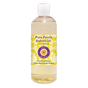 deve herbes pure peach kernel oil prunus persica  cold pressed  natural  undiluted  for diluting essential oils  for skin amp massage  men amp women  200ml