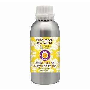 deve herbes pure peach kernel oil prunus persica  cold pressed  natural  undiluted  for diluting essential oils  for skin amp massage  men amp women  300ml