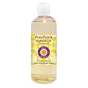 Deve Herbes Pure Peach Kernel Oil (Prunus persica) | Cold Pressed | Natural | Undiluted | For Diluting Essential Oils | For Skin &amp; Massage | Men &amp; Women | 200ml
