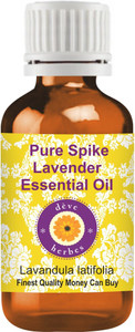 deve herbes pure spike lavender essential oil lavandula latifolia 100 natural therapeutic grade steam distilled