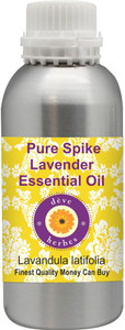 deve herbes pure spike lavender essential oil lavandula latifolia 100 natural therapeutic grade steam distilled 1250 ml