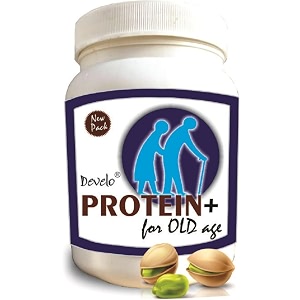 develo protein powder for seniors elderly amp old age people men amp women - 1kg elaichi pista