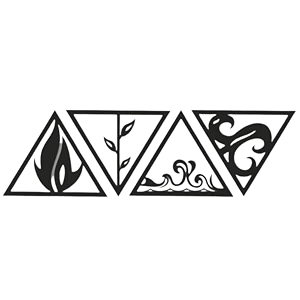 device of mm 4 elements air fire earth water wall art hanging black designed wood decor sculptures black wall art decoration contemporary home- 8 inch