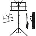 DEVICE OF URBAN INFOTECH Adjustable Music Stand Notation and Lyrics Holder | With Carrying Bag | Desktop Book Rest | Suitable for Notes | Books | Violin Practice | Instrumental and Stage Performance