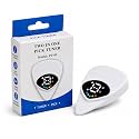 DEVICE OF URBAN INFTECH 2 in 1 Guitar Pick Tuner |Digital Chromatic Tuner & Guitar Pick Combo | Accurate LED Display Tuner for Acoustic Electric Bass Ukulele Guitar Tuning Picks