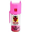 Devil will cry Pepper Spray for Women Safety Self Defence of Men, Girls and Elderly with Glass Breaker Cap and Holster 35G, Set of 1, Pink