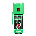 Devil will cry Pepper Spray for Women Safety Self Defence of Men, Girls and Elderly with Glass Breaker Cap and Holster 35G, Set of 1, Green
