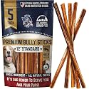 Devil Dog Pet Co Bully Sticks for Large Dogs, Long Lasting 12 in 5 Pack