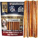 Devil Dog Pet Co Bully Sticks for Large Dogs, Long Lasting 12 in 10 Pack