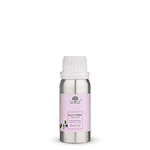 devinez black pepper essential oil 100 pure natural amp undiluted 500ml in anodized aluminum bottle