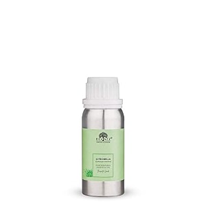 devinez citronella essential oil - 1000ml nabl amp ifra certified - 100 pure natural amp undiluted therapeutic grade for hair amp skin care mosquito repellent and refreshing aroma java type in anodized aluminum bottle