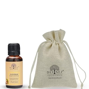 devinez clove bud essential oil 100 pure natural amp undiluted 30ml in glass bottle - muscle amp pain skin care dandruff acne amp hair care reduce tension anti-inflammatory