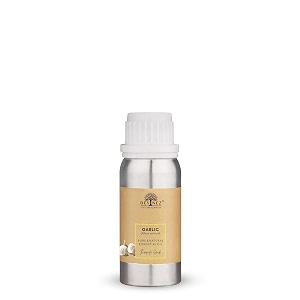 devinez garlic essential oil 100 pure natural amp undiluted 100ml in anodized aluminum bottle pale yellow