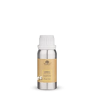 devinez garlic essential oil 100 pure natural amp undiluted 500ml in anodized aluminum bottle