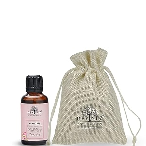devinez hibiscus essential oil 50ml gudhal ka tail 100 pure natural amp undiluted in glass bottle for hair amp skin care