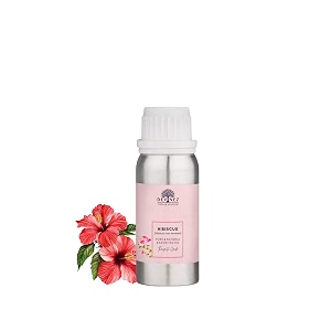 devinez hibiscus essential oil gudhal ka tail 100ml - 100 pure amp natural in anodized aluminum bottle for hair conditioning skin radiance diy face masks amp aromatherapy - sweet exotic floral aroma