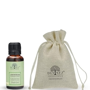 devinez lemongrass essential oil 100 pure natural amp undiluted therapeutic grade for skin amp hair care natural mosquito repellent natural insect repellent and aromatherapy - 10ml