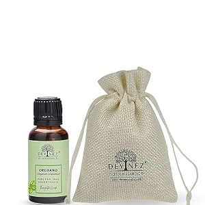 devinez oregano certified essential oil 100 pure natural amp undiluted 15ml in glass bottle - anti-inflammatory insect mosquitoes repellent relieve cuts wounds relief muscle amp pain
