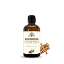 Devinez Sandalwood (Chandan) Essential Oil (10ml) - 100% Pure &amp; Natural for Glowing Skin, Face Packs, Puja &amp; Meditation - Sacred Woody Fragrance