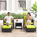 DEVOKO Valencia Outdoor 5 Piece All Weather