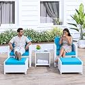 DEVOKO Valencia Outdoor 5 Piece All Weather