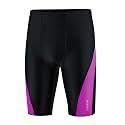 DEVOROPA Boys Swim Jammers Youth Competitive Swim Team Trunks Racing Swimsuit Athletic Swimming Shorts Slim/Standard/Husky
