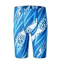 DEVOROPA Boys Swim Jammers Youth Competitive Swim Team Trunks Racing Swimsuit Athletic Swimming Shorts Slim/Standard/Husky