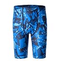 DEVOROPA Boys Swim Jammers Youth Competitive Swim Team Trunks Racing Swimsuit Athletic Swimming Shorts Slim/Standard/Husky