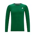 DEVOROPA Youth Boys Compression Shirt Long/Short Sleeve Football Baseball Undershirt Quick Dry Kids Sports Baselayer Crewneck