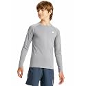 DEVOROPA Youth Boys Compression Shirt Long/Short Sleeve Football Baseball Undershirt Quick Dry Kids Sports Baselayer Crewneck