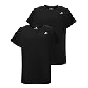 DEVOROPA Youth Boys Compression Shirt Long/Short Sleeve Football Baseball Undershirt Quick Dry Kids Sports Baselayer Crewneck