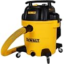 DEWALT 12 Gallon STEALTHSONIC Ultra Quiet Poly Wet Dry Vacuum, DXV12P-QTA Powerful Suction Noise Reduction Vac, 5.5 Peak HP Shop Vacuum for Jobsite/Workshop, Reduce Motor Noise