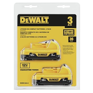 DEWALT 12V MAX Batteries 3.0-Ah 2-Pack DCB124-2