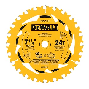 dewalt 7-14 in 24t circular saw blade dwa271424