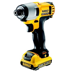 dewalt dcf815d2 108v635 mm xr li ion cordless impact driver with 2x20 batteries included