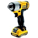 DEWALT DCF815D2 10.8V6.35 mm XR Li ion Cordless Impact Driver with 2x2.0 Batteries included