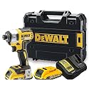 Dewalt DCF887D2 18V 6.5mm 400 watts XR Li ion Cordless 3 Speed Impact Driver with Brushless Motor with 2x2.0 Batteries included