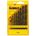 DEWALT DT5911-QZ HSS 1mm/2mm/3mm/4mm/5mm/6mm/7mm/8mm/9mm/10mm Metal Drill Machine Bit Set (Pack of 10)