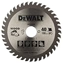 DEWALT DW03410 110mm 40T TCT Circular Saw Blade for cutting MDF Plywood and Laminated Wood