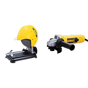 dewalt dw871 2200 watt 355mm corded electric heavy duty chop saw with wheel included
