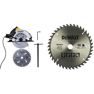 dewalt dwe5615 1500w 184mm compact circular saw with 2mm thickness stamp steel shoe for sharp cuts