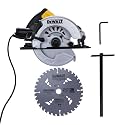 DEWALT DWE5615 1500W 184mm Compact Circular Saw with 2mm Thickness Stamp Steel Shoe for Sharp Cuts
