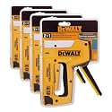 DEWALT - GID-286785 DWHTTR350 Dewalt Heavy-Duty Aluminum Stapler/Brad Nailer,Yellow,Black,(Pack of 4)