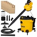 DEWALT Shop Vacuum Wet and Dry 12 Gallon 5.5 HP with Detachable Blower