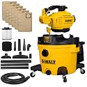 DEWALT Shop Vacuum Wet and Dry 9 Gallon 5 HP with Detachable Blower