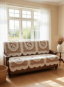 Dewberries Polycotton 32 Seater Sofa Embroidered Cover