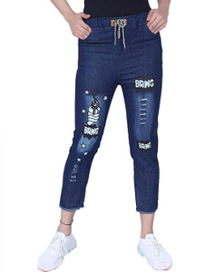 dewdesign women regular mid rise dark blue jeans