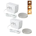 DEWENWILS 2 Pack Touch Dimmer Switch, 3 Levels of Dimming, White
