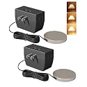 DEWENWILS 2 Pack Touch Dimmer Switch, 3 Levels of Dimming, Black